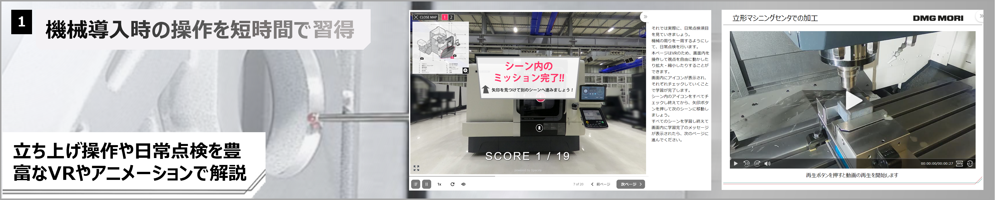 豊富なアニメーション