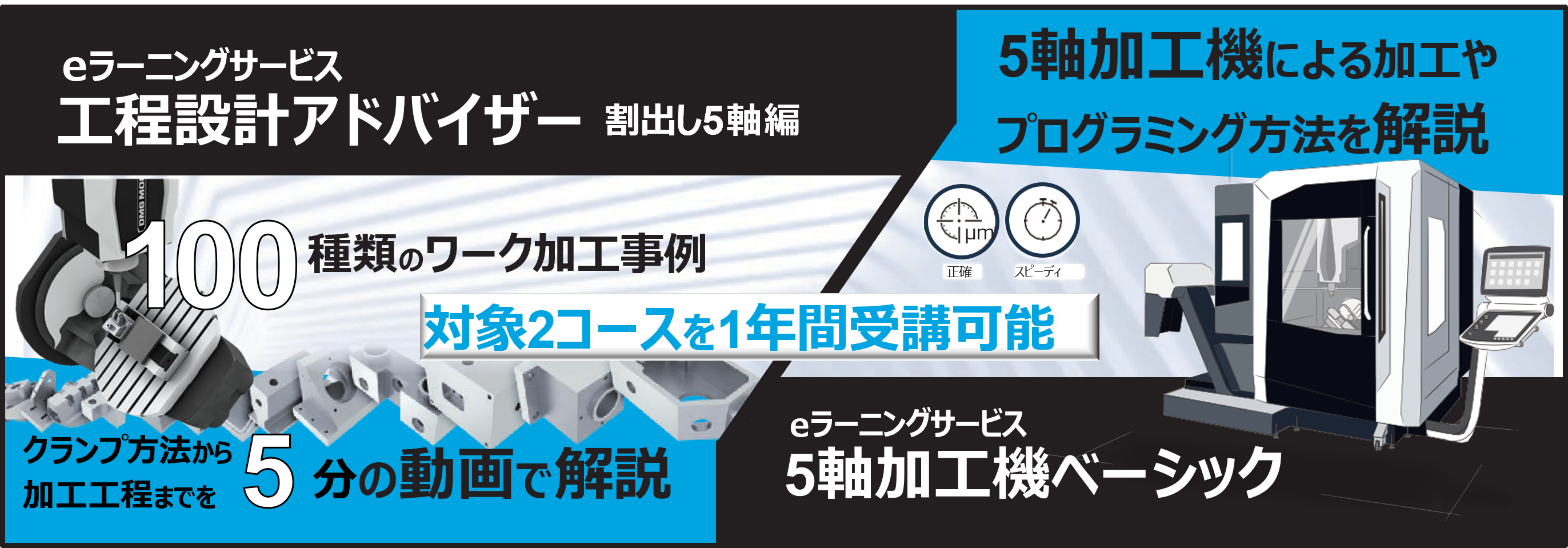 5軸加工機教育MECTキャンペーン詳細画像